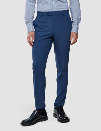 Shaping New Tomorrow - Essential Suit Pants - Marine Blue - Slim Fit - Herre - Størrelse 40/32
