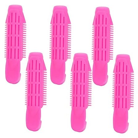 6 stk. Rulle Lazy Curler Hår Rulle til Pandehår Volumizing Hårprodukter