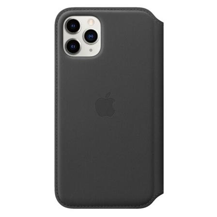 Apple Folio-etui i læder MX062ZM/A til iPhone 11 Pro - Sort