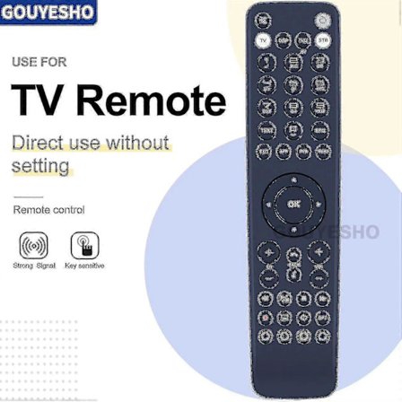 Rc2424540/01 Hdthunder TV:n kaukosäädin, kiiltävä [HhhhS] Edition 0719