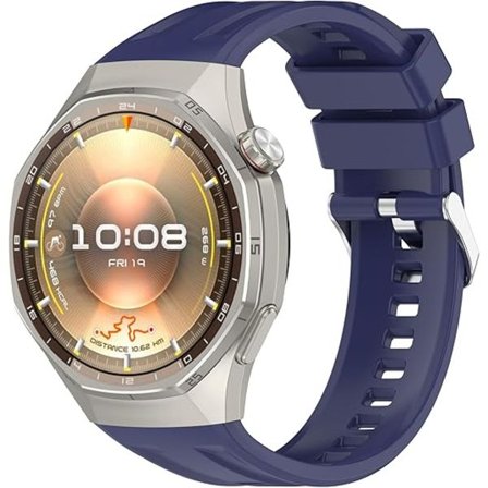 Myk silikonrem for HUAWEI Watch GT6 Pro/GT6/GT5 Pro/GT5/GT4/GT3 Pro/GT3/GT2, 46mm sports-erstatningsrem