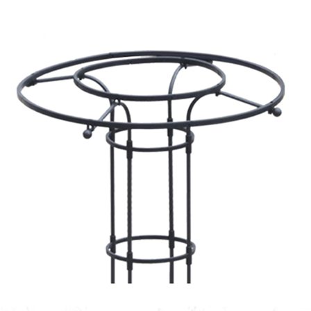 Trädgårdsspaljé för klätterväxter och blommor, metallväxtstöd för klätterväxter ros 90-210 cm - Snngv(90 cm)