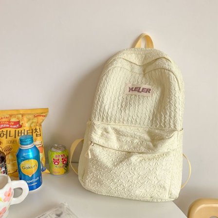 Studenterrygsæk Skole rygsæk Piger Grundskoleelever Ny Enkel Pige College Gymnasium Student Rygsæk-Gul