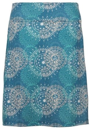 Skhoop Fiona Knee Skirt Navy