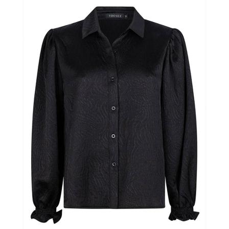 Ydence Blouse , Zwart , Dames , Maat: L