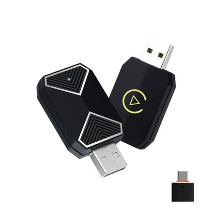 Trådlös CarPlay adapter 2025 - Kompatibel med iPhone IOS & Android