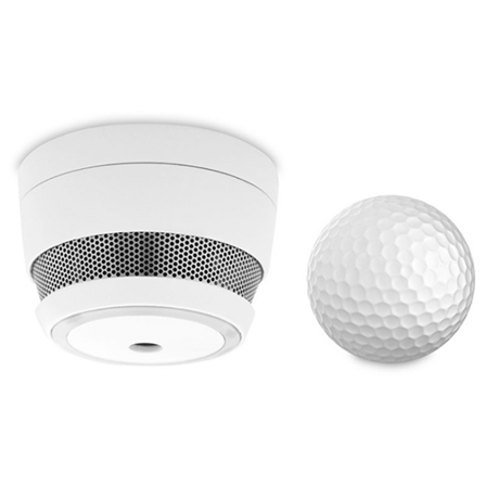 Cavius Trådløs seriekoblet optisk røykvarsler hvit - 5 års batteri