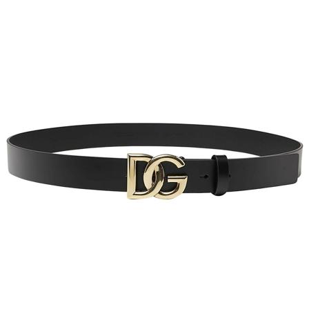 Dolce & Gabbana Belts svart, Herr Bälten, Herr, Storlek: 105 CM