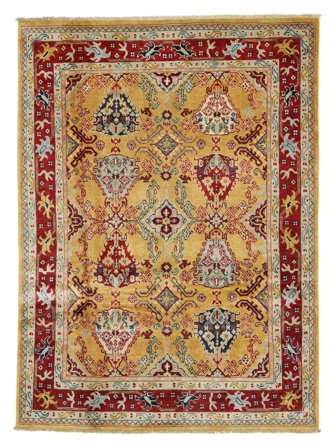 Hand Knotted Kazak Fine Rug 144X195 Wool Small