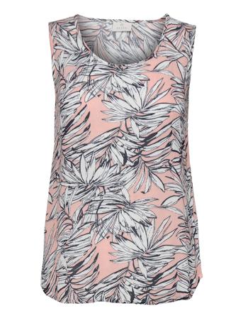 Kalifa Amber Top Pink Kaffe
