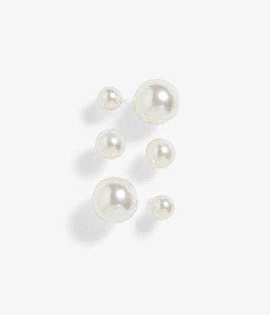 Kappahl | Øredobber | Offwhite