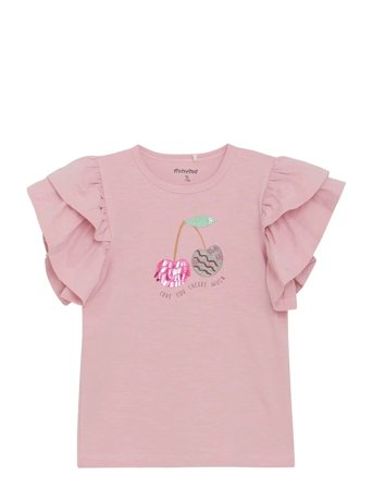 T-Shirt Ss Pink Minymo