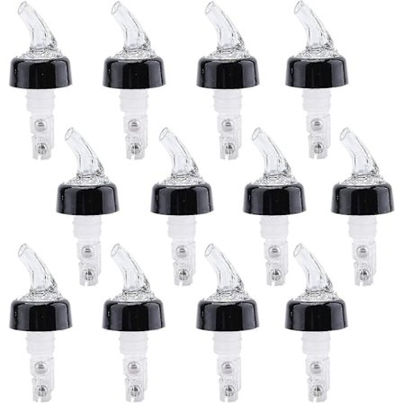 12 Pak Automatisk Målt Flaske Hældning, 30ml Bar Tudder Der Ikke Lækker, Hurtig Shot Spirit Måling Hældning Drikkevarer Vin Cocktail Dispenser Hjemme 