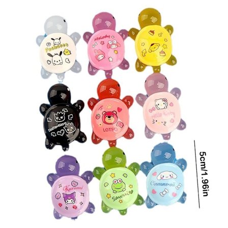 5 kpl Sanrio Resin Valoisa Kilpikonna Mikro Maisema Keiju Puutarha