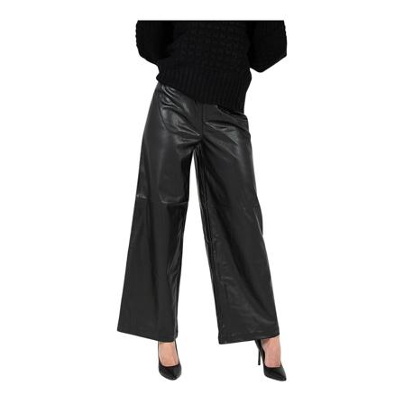 Silvian Heach Wide Byxor svart, Dam Byxor, Dam, Storlek: XS