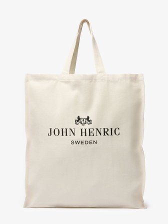 John Henric Men's Hellbeige Canvas Tragetasche Baumwolle Size Onesize