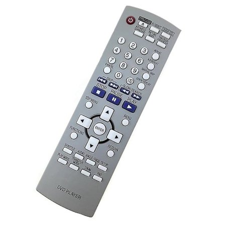Ny Fjernbetjening til Panasonic DVD-afspiller Controller EUR7631190 EUR7631230