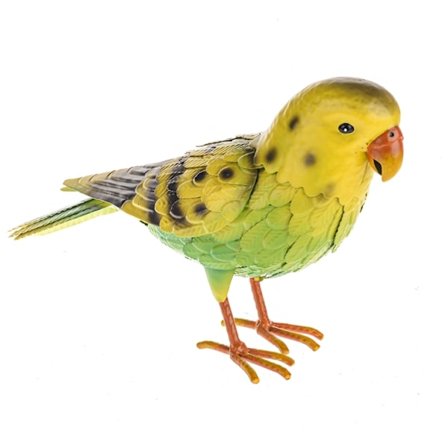 Fågel Undulat Trädgårdsdekoration Metall