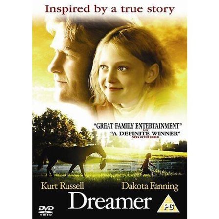 Dreamer DVD (2006) Kurt Russell, Gatins (regissør) aldersgrense U engelsk helt ny