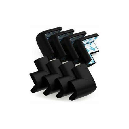 8 st bordshörnskydd för barn - barnsäkra hörnskydd - hembeskydd med "Active Foam"-teknik - barnsäkerhetsskåp