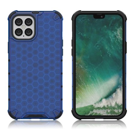 Bofink Honeycomb iPhone 12 Pro Max skal - Blå