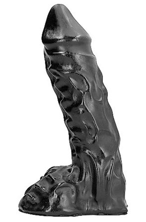 All Black Dildo 23 cm