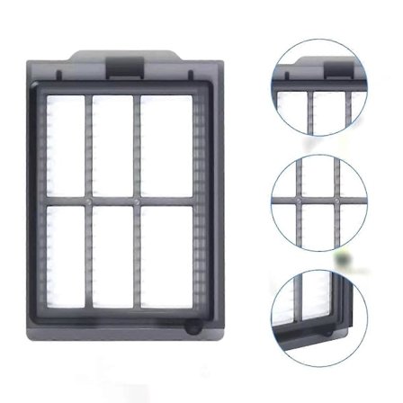 För iRobot Roomba Plus 505 Combo 405 Combo Ersättningsfilter Luftrening Dammuppsamlingsdel (LGL)