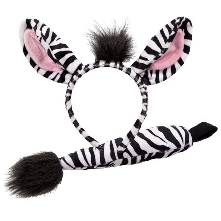 Zebraører og Hale Tilbehørssæt