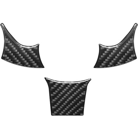 Fiber Rat Panel Mærkat Dæksel Dekorative Trim til BRZ 86 2016-2020 Bil Tilbehør, 3stk