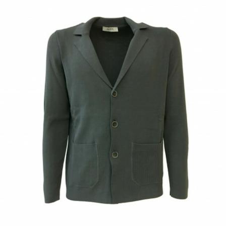 Alpha Studio, Cardigan Grijs, Heren, Maat:M