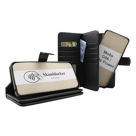 Skimblocker Motorola Moto G06 / G06 Power XL Magnetfodral