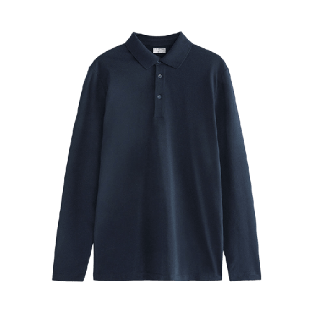Filippa K Luke Stretch Polo Shirt T-shirts Herr Blå S