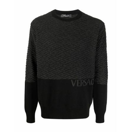 Versace, Sweatshirts Czarny, Mężczyzna, Rozmiar: L