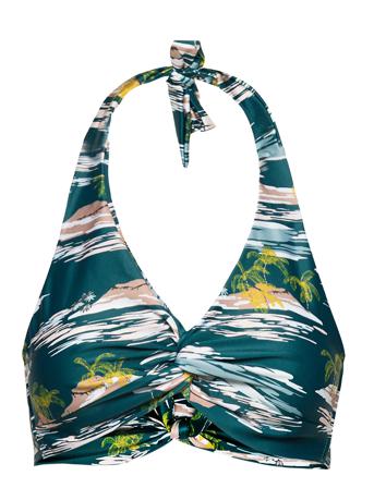 Tiburon Swimwear Bikinis Bikini Tops Triangle Bikinitops Monivärinen/Kuvioitu Scampi