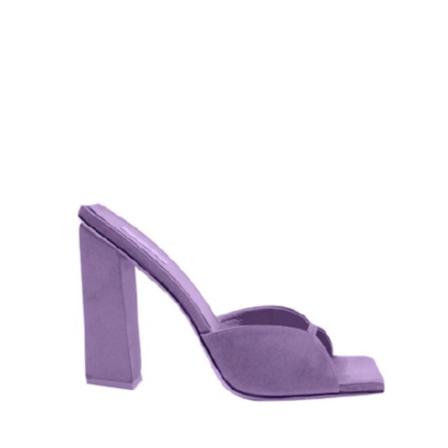 Gia Borghini, High Heel Sandals Fioletowy, Kobieta, Rozmiar: 37 EU