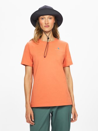 Klättermusen Root Logo SS T-shirt Damen - Cloud Berry - L