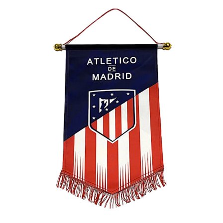 Gos- Fodboldklub dobbeltsidet komposit pentagonal flag Atletico Madrid