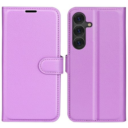 Classic Samsung Galaxy S25 flip etui - Lilla