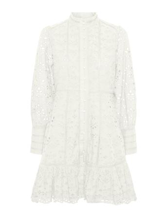Yasalessia Ls Dress S. Noos White YAS