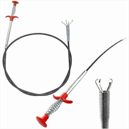 2-pack flexibla klo-tänger för arbete i trånga utrymmen (90 cm/200 cm) [DB]