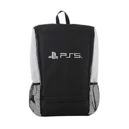 PS5-reppu kannettavan tietokoneen laukku kuljetuslaukku yhteensopiva Playstation 5:n ja PS5 Digital Editionin kanssa, vedenpitävä säilytyslaukku