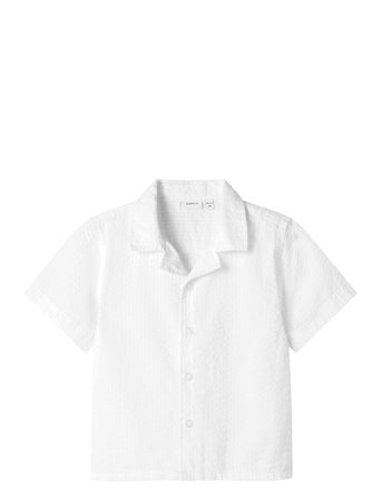 name it | Nmmfebek Ss Nreg Shirt | 98