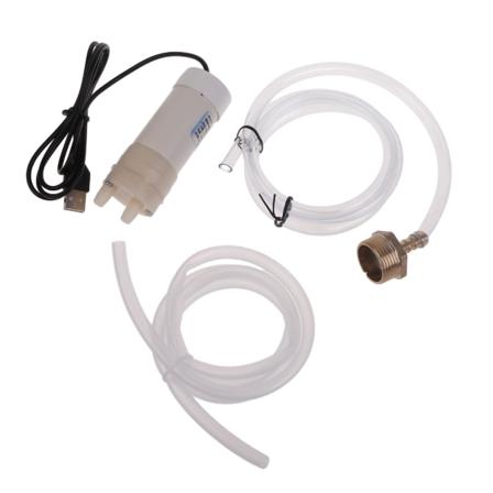 5V2A USB mini vattenpump med slang 4L/min Självsugande pump USB power Högeffektiva vattenpumpar 5 meters