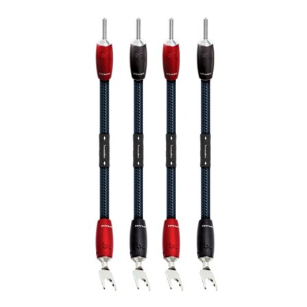 AudioQuest ThunderBird BiWire Jumpers Luidsprekerkabel