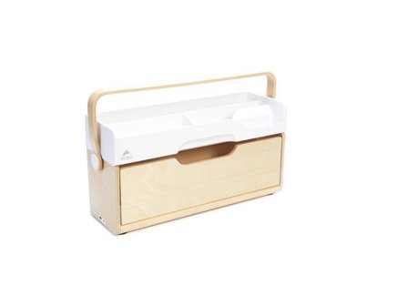 Alba Förvaringsbox bärbart kontor trä - Lyreco - Kontorsmaterial - Arkivering och kontorsförvaring - Förvaringslådor