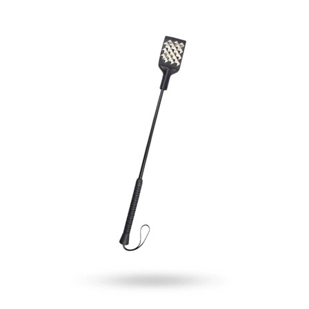 Toyz4Lovers: Square Spot Riding Crop - Black - Sexleker Vuxen: Bondage & Fetish