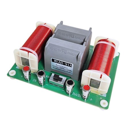 1000/2500W bashögtalare 180/200Hz Subwoofer Frequency Divider Hifi Stereo DIY Woofer Crossover Filter Högtalare