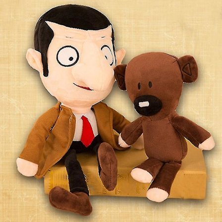Mr. Bean Plyschdocka Fylld Cartoon Ragdocka Teddybjörn Lugnande Docka Sängbordsprydnad Mr. Bean