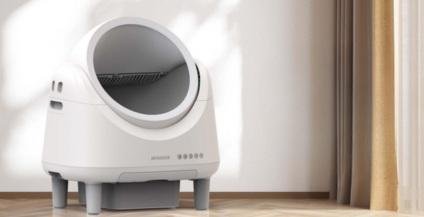 IRYDOOZE Smart Selvrensende Kattetoalett