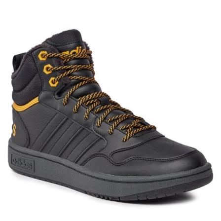 Sko Adidas Hoops 3.0 Mid Sort 42